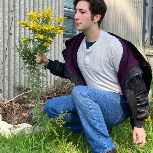 FABULOUS john paul gaultier LEATHER bomber jacket women's  medium - Picture 14 of 16